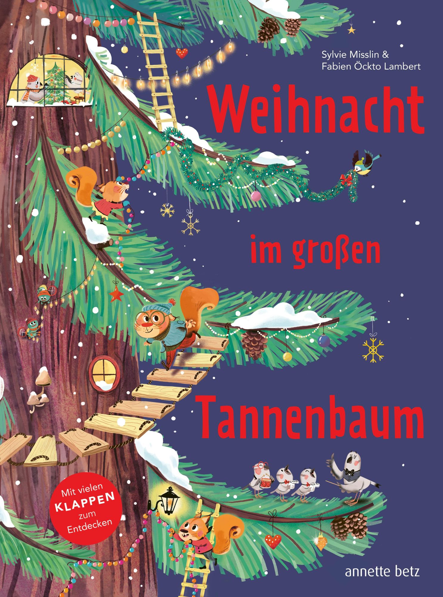 Cover: 9783219120554 | Weihnacht im großen Tannenbaum - Ein Pappbilderbuch mit vielen...