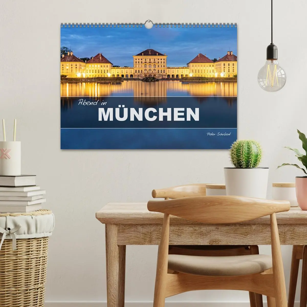 Bild: 9783457340554 | Abend in München (Wandkalender 2026 DIN A3 quer), CALVENDO...
