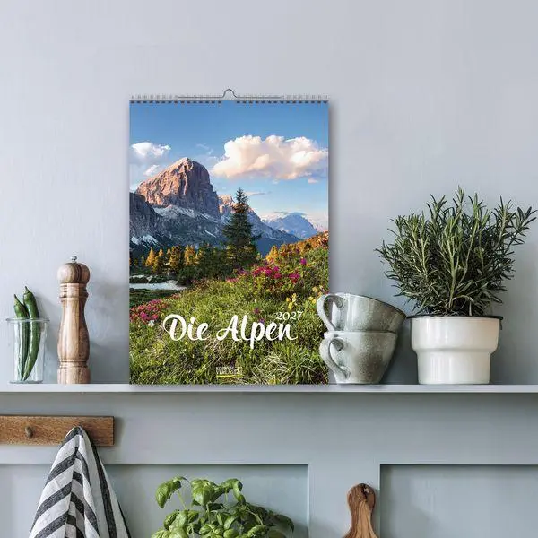Bild: 9783819300554 | Die Alpen 2027 | Verlag Korsch | Kalender | Spiralbindung | 13 S.