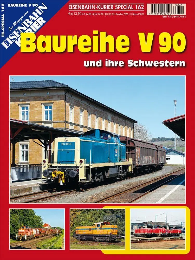Cover: 9783844670554 | Die Baureihe V 90 | und ihre Schwestern | Broschüre | EK-Special