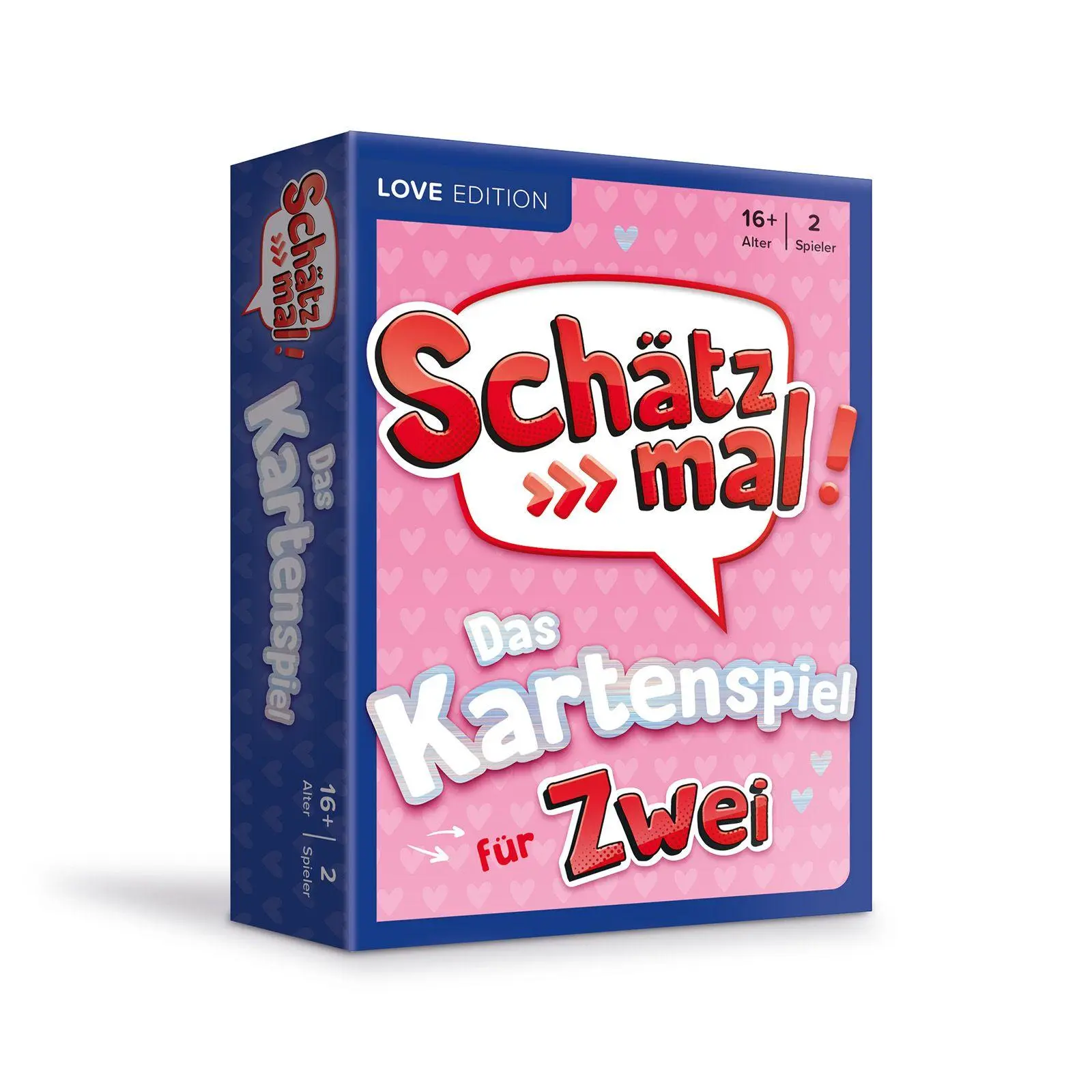Cover: 9783989760554 | Schätz mal! Kartenspiel LOVE Edition | Das Kartenspiel für Zwei | 2026
