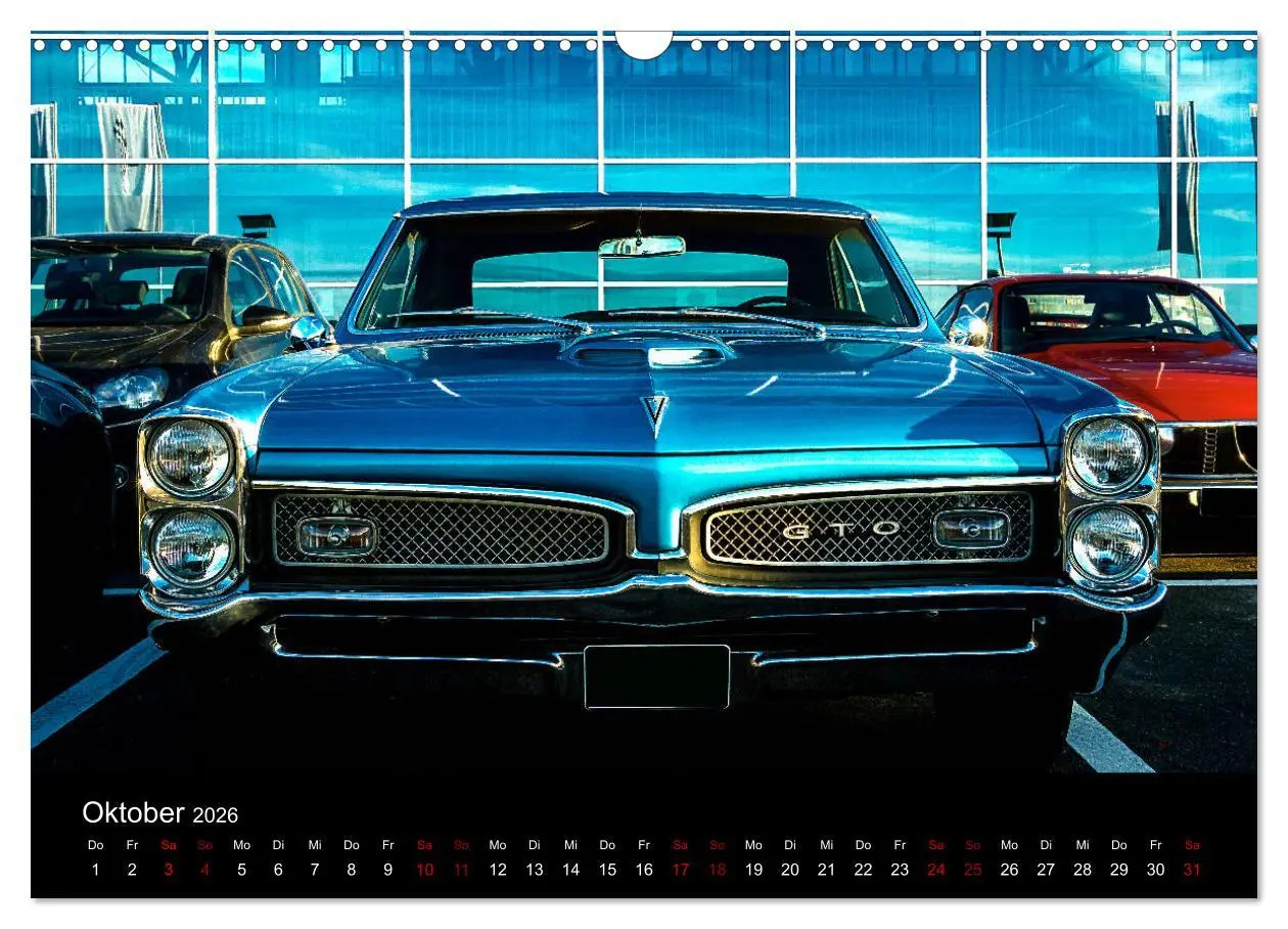 Bild: 9783457880654 | American Automobile (Wandkalender 2026 DIN A3 quer), CALVENDO...