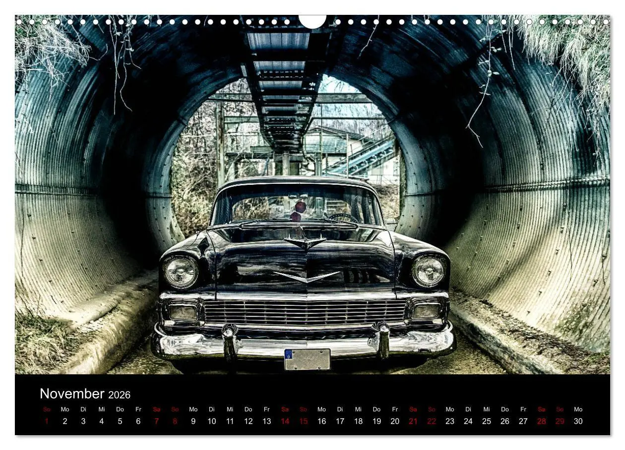 Bild: 9783457880654 | American Automobile (Wandkalender 2026 DIN A3 quer), CALVENDO...