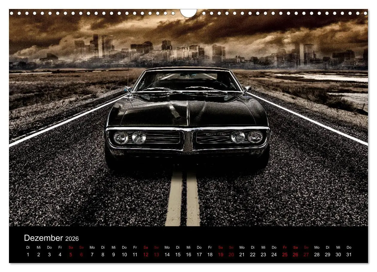 Bild: 9783457880654 | American Automobile (Wandkalender 2026 DIN A3 quer), CALVENDO...