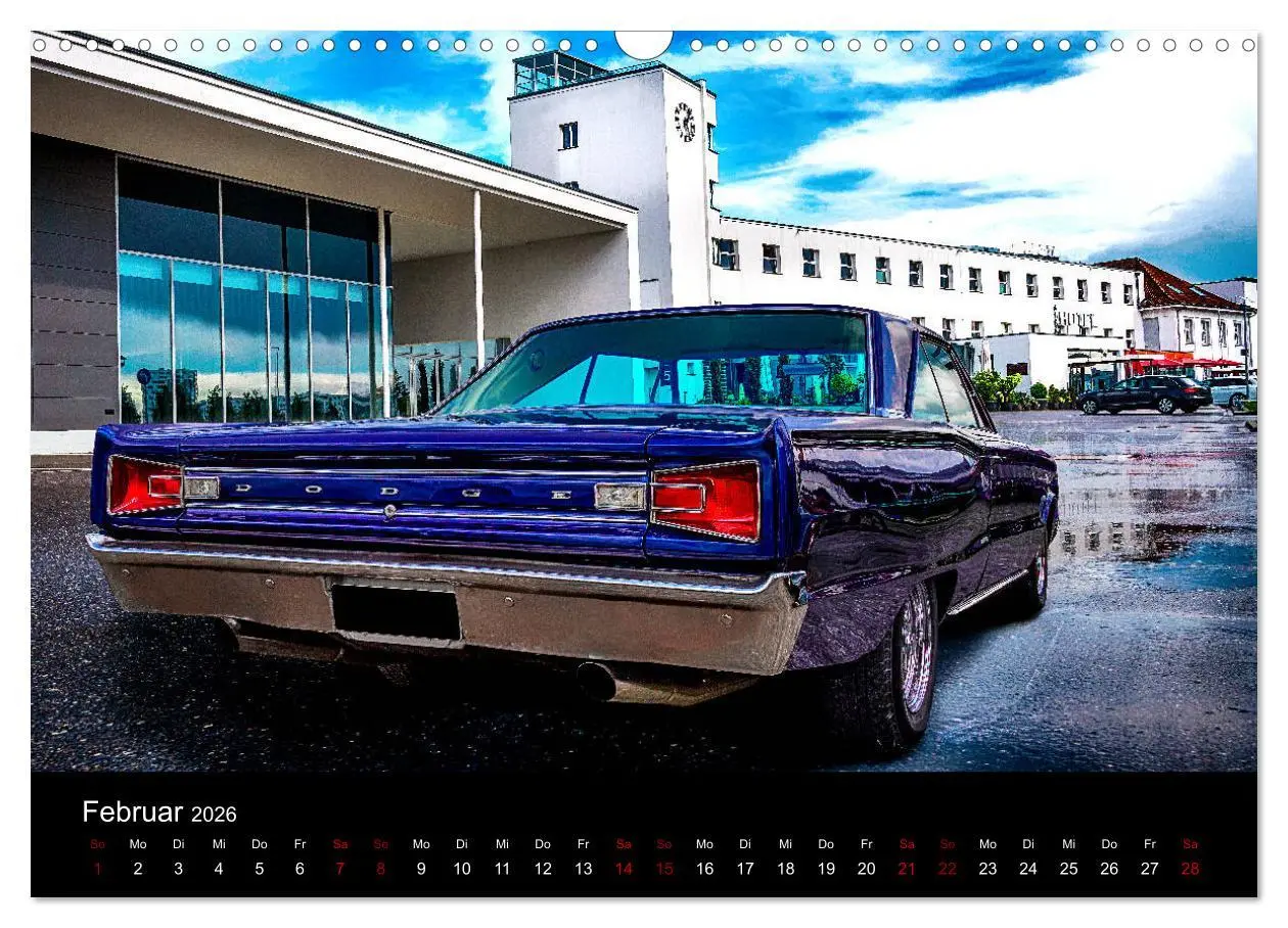 Bild: 9783457880654 | American Automobile (Wandkalender 2026 DIN A3 quer), CALVENDO...