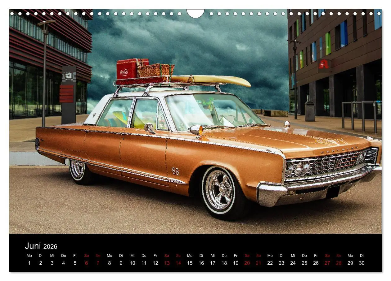 Bild: 9783457880654 | American Automobile (Wandkalender 2026 DIN A3 quer), CALVENDO...