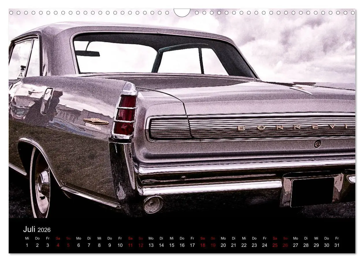 Bild: 9783457880654 | American Automobile (Wandkalender 2026 DIN A3 quer), CALVENDO...