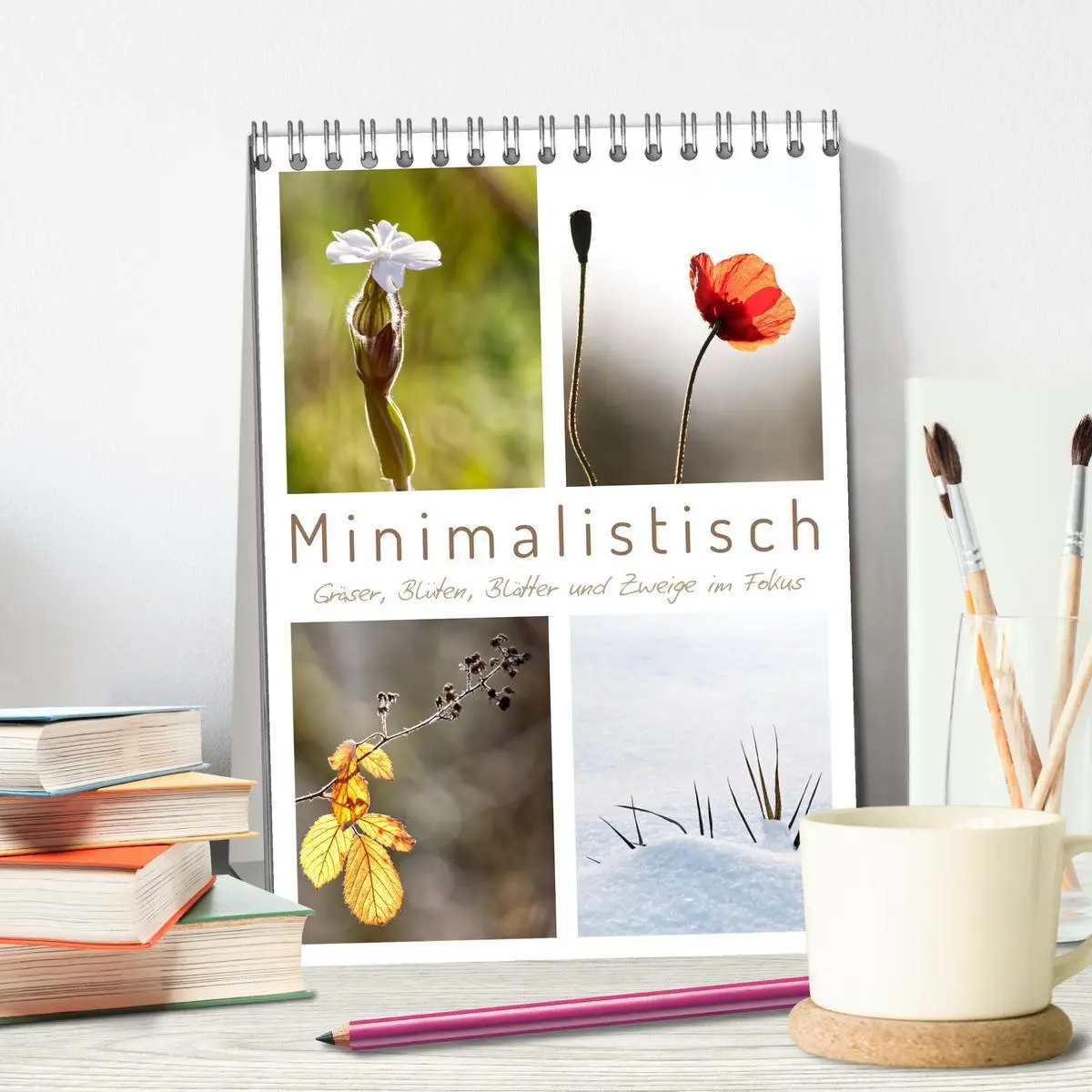 Bild: 9783516350654 | Minimalistisch, Gräser, Blüten, Blätter und Zweige im Fokus...