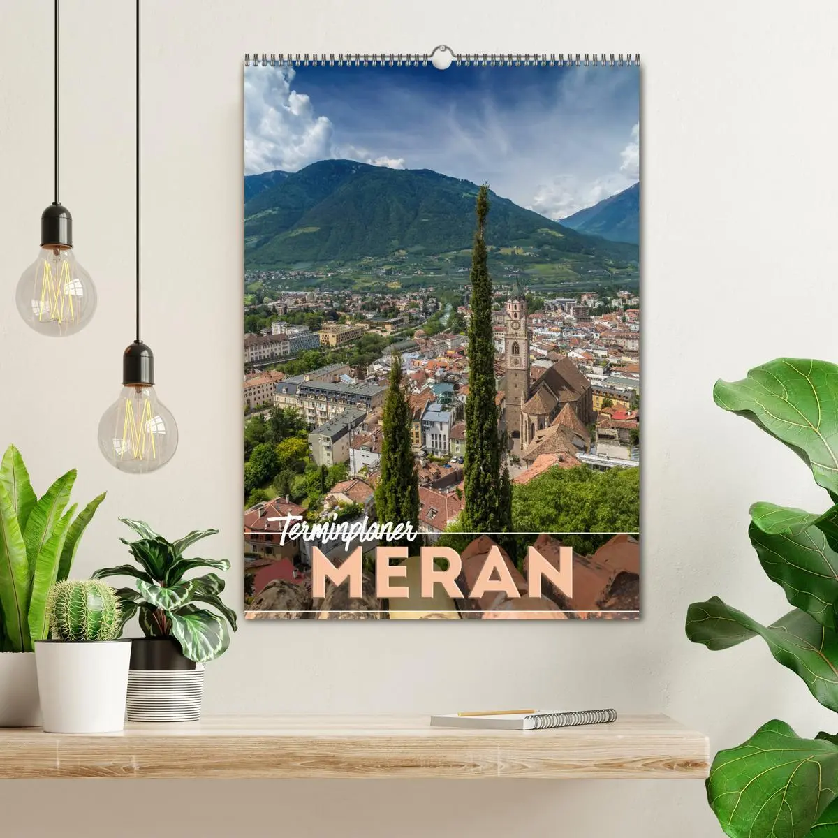 Bild: 9783516420654 | MERAN Terminplaner (Wandkalender 2026 DIN A2 hoch), CALVENDO...