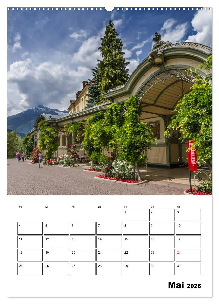 Bild: 9783516420654 | MERAN Terminplaner (Wandkalender 2026 DIN A2 hoch), CALVENDO...