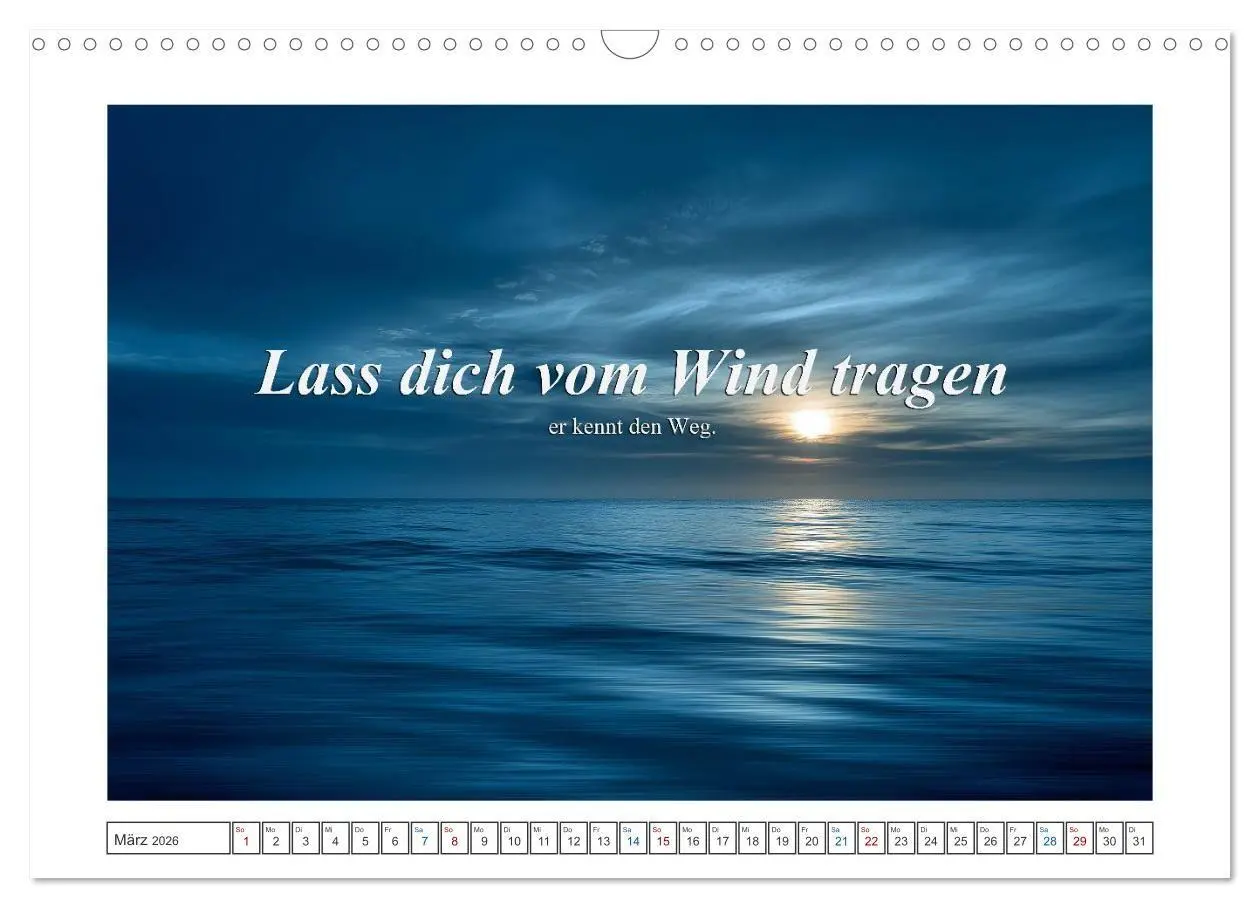Bild: 9783516730654 | Frei wie das Meer (Wandkalender 2026 DIN A3 quer), CALVENDO...
