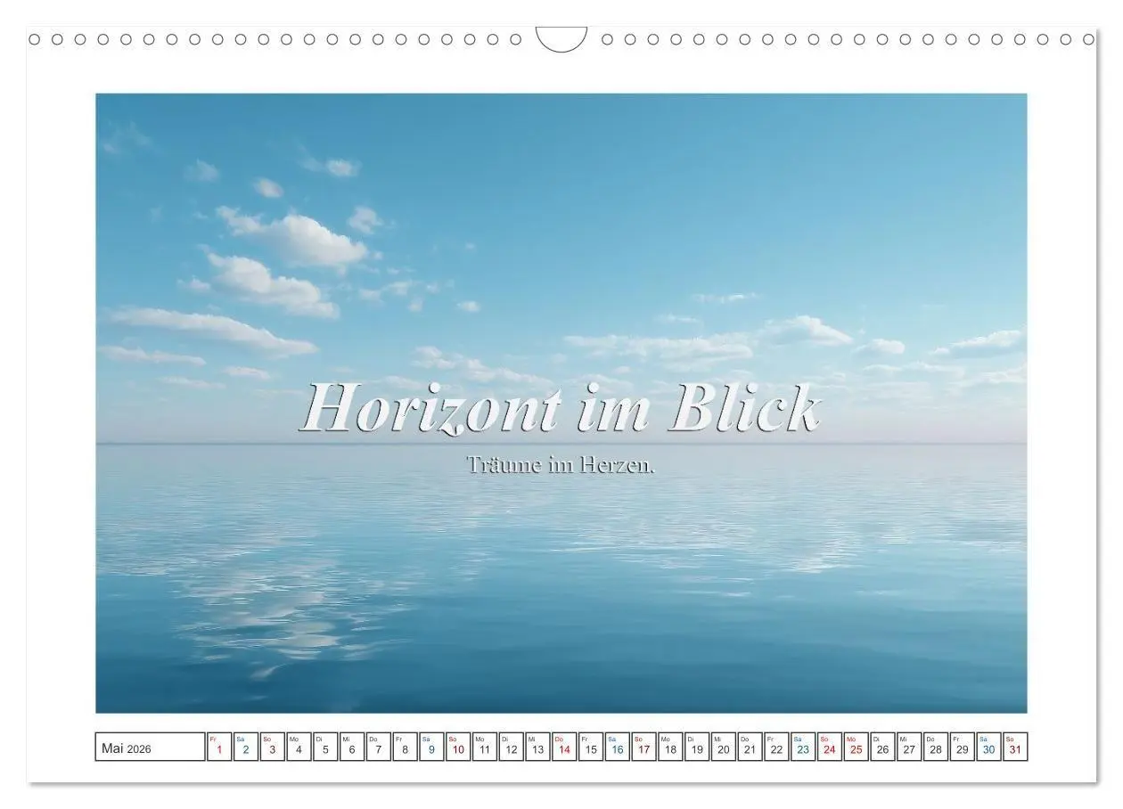 Bild: 9783516730654 | Frei wie das Meer (Wandkalender 2026 DIN A3 quer), CALVENDO...