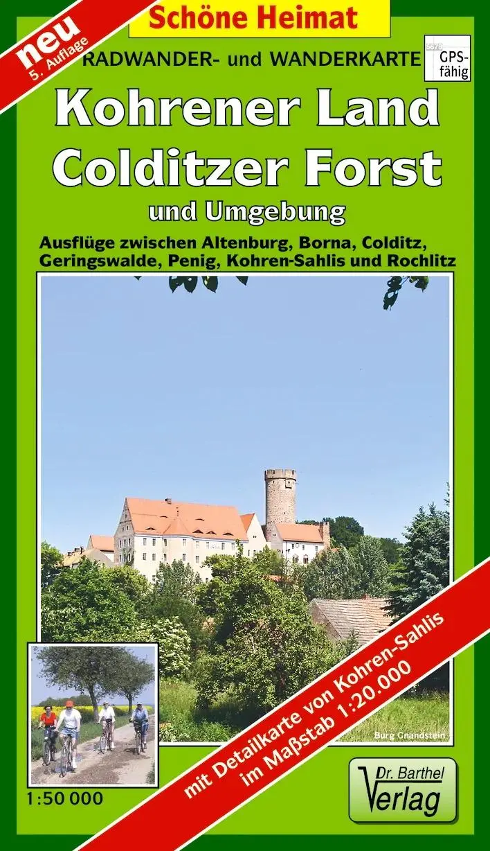 Cover: 9783895910654 | Kohrener Land, Colditzer Forst und Umgebung 1 : 50 000. Radwander-...