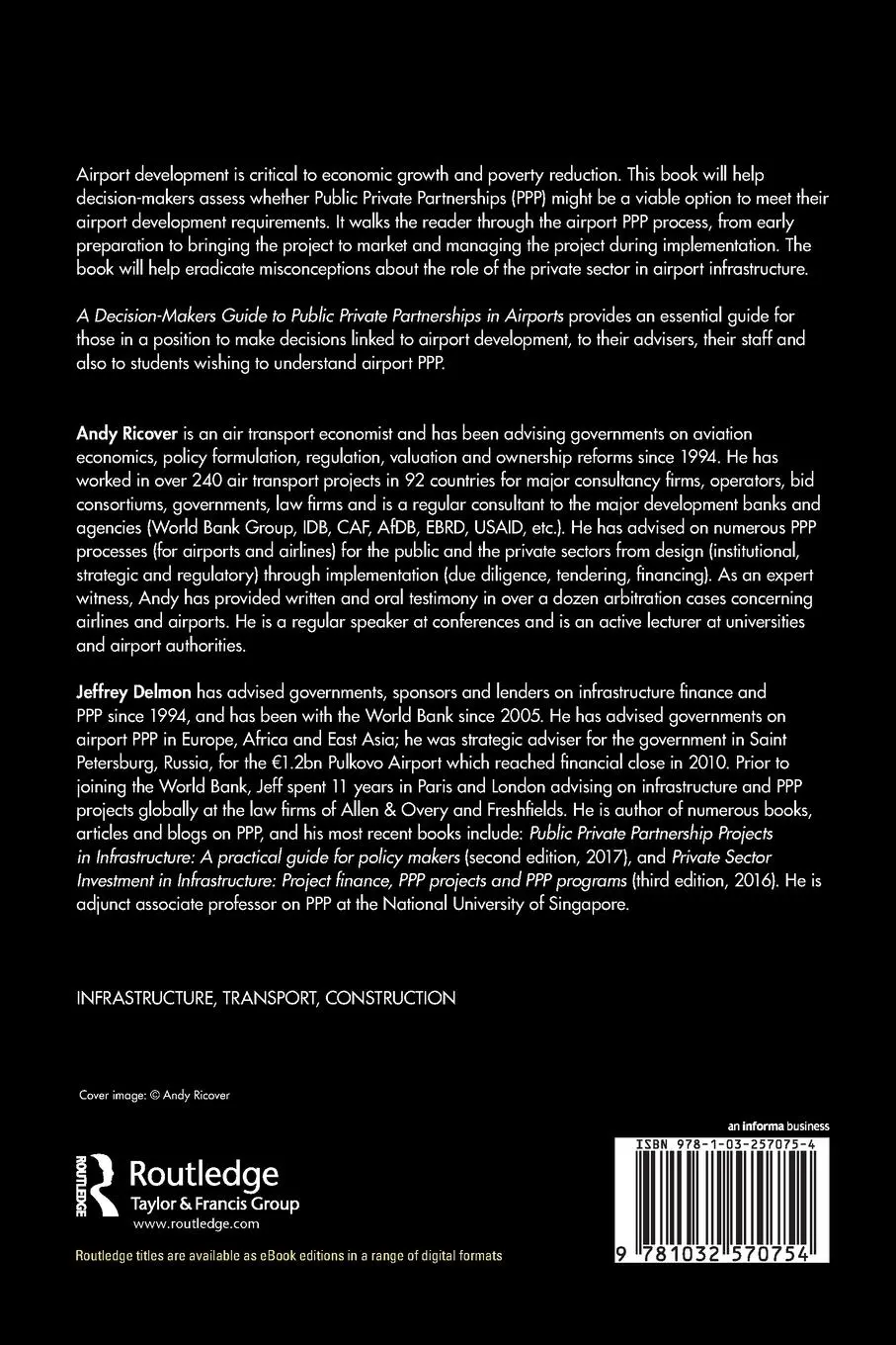 Rückseite: 9781032570754 | A Decision-Makers Guide to Public Private Partnerships in Airports