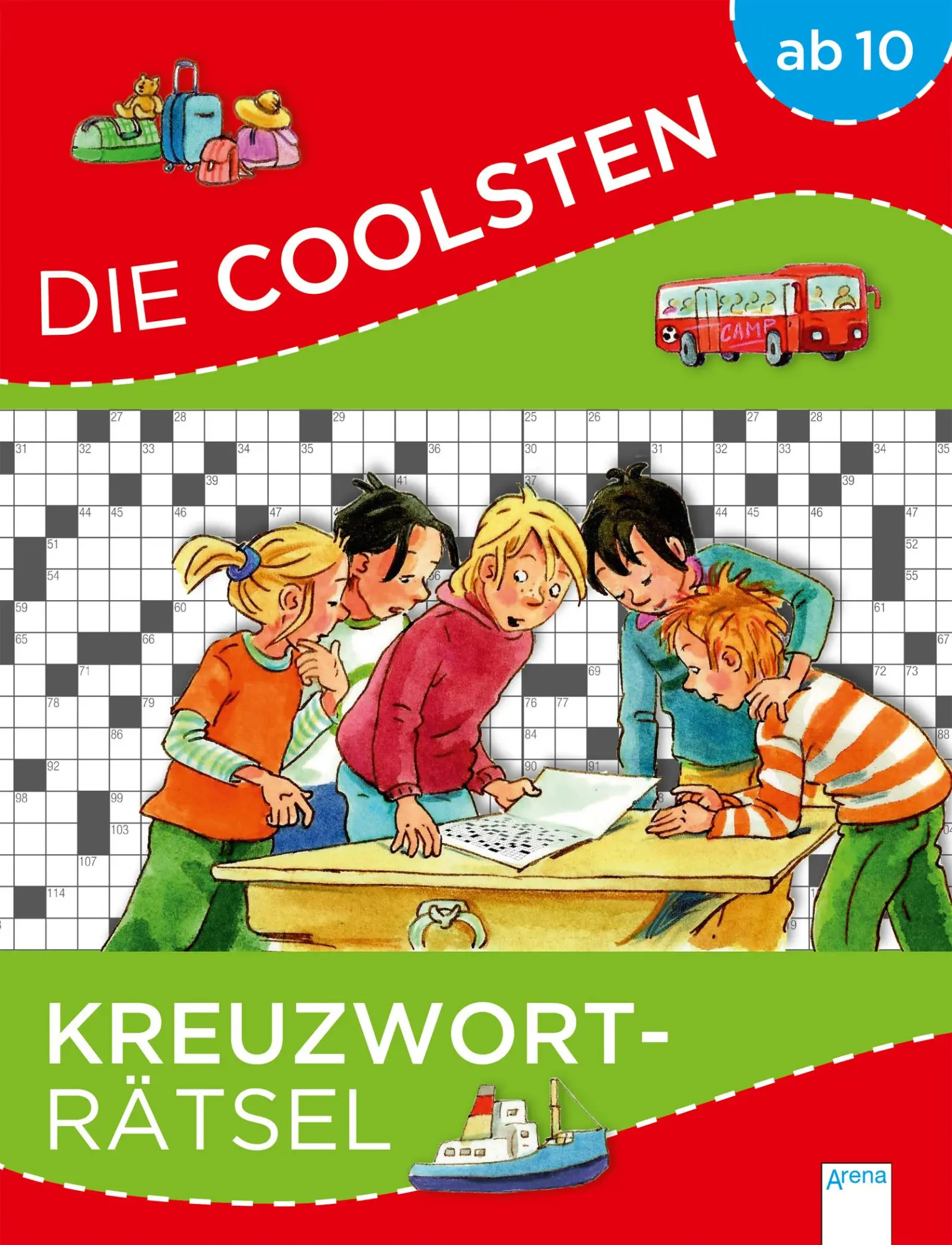 Cover: 9783401710754 | Die coolsten Kreuzworträtsel ab 10 Jahren | Horst Deike | Taschenbuch