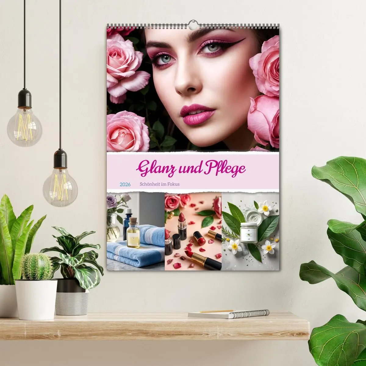 Bild: 9783457250754 | Glanz und Pflege - Schönheit im Fokus (Wandkalender 2026 DIN A2...