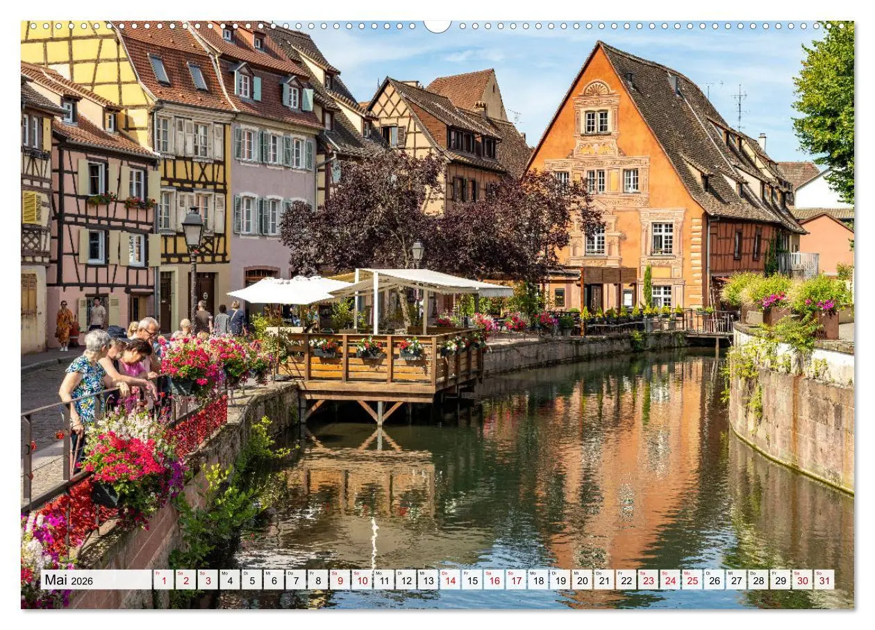 Bild: 9783457560754 | Frankreich - Elsass - Colmar (Wandkalender 2026 DIN A2 quer),...