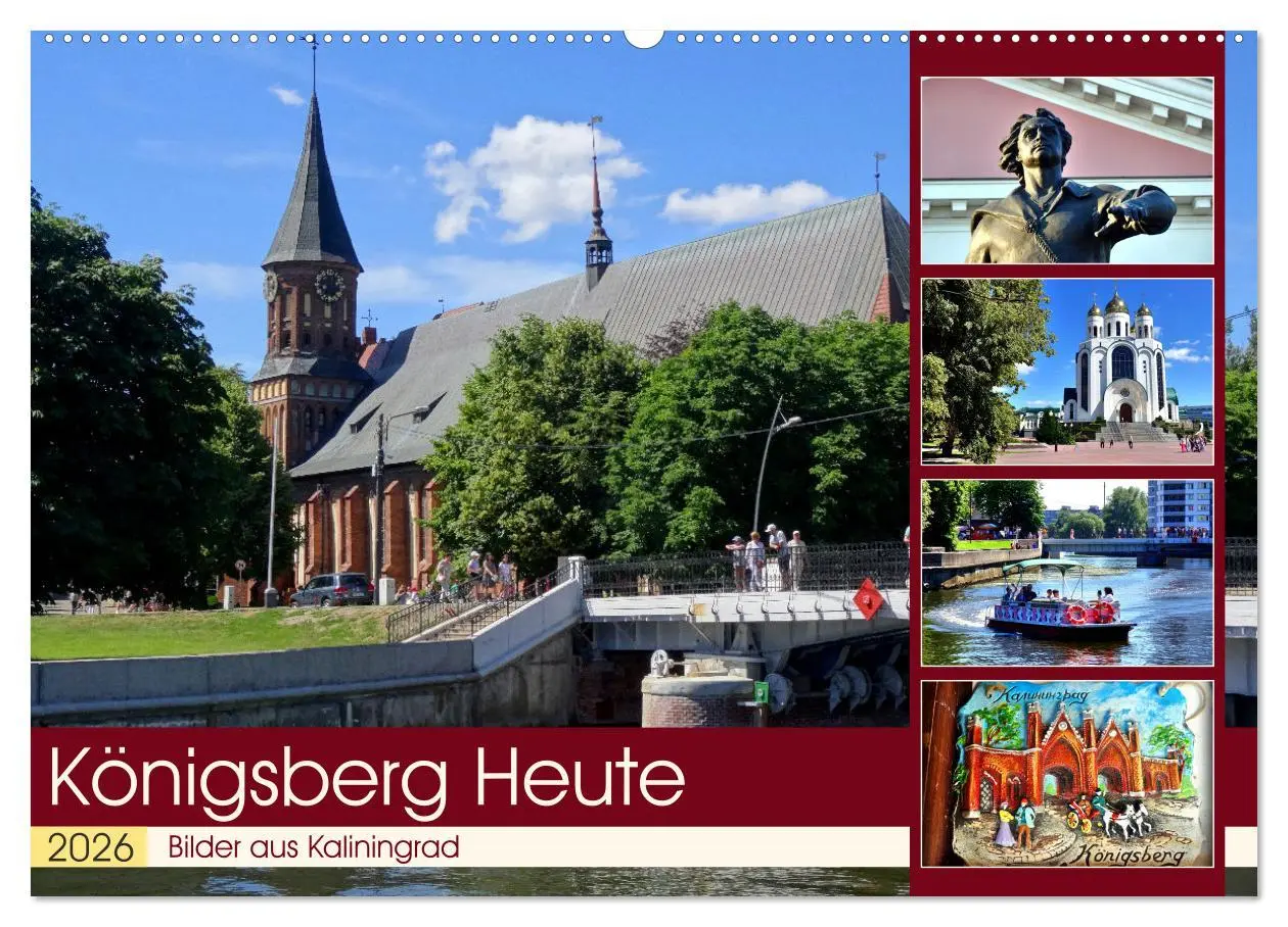 Cover: 9783457940754 | KÖNIGSBERG HEUTE - Bilder aus Kaliningrad (Wandkalender 2026 DIN A2...