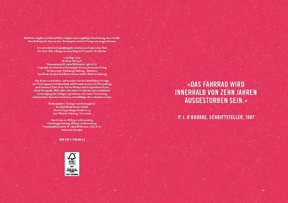 Bild: 9783710900754 | En Cyclo Pedia | Alles übers Fahrradfahren | Johan Tell | Buch | 2019