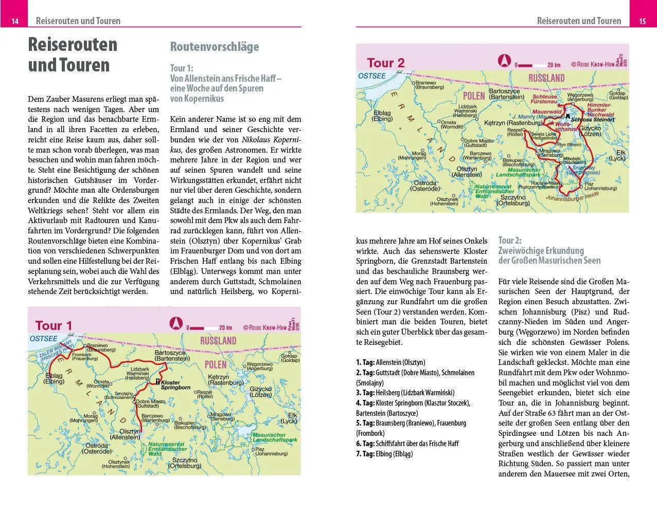 Bild: 9783831780754 | Reise Know-How Reiseführer Masurische Seen und Ermland | Markus Bingel