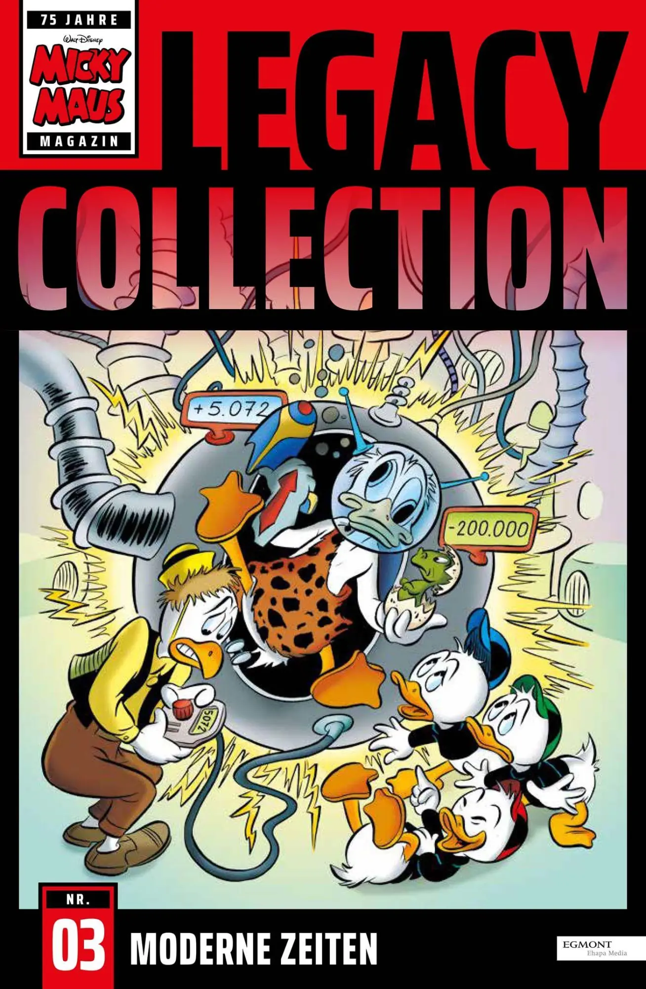 Cover: 9783841370754 | Micky Maus Legacy Collection 03 | Moderne Zeiten | Disney | Buch
