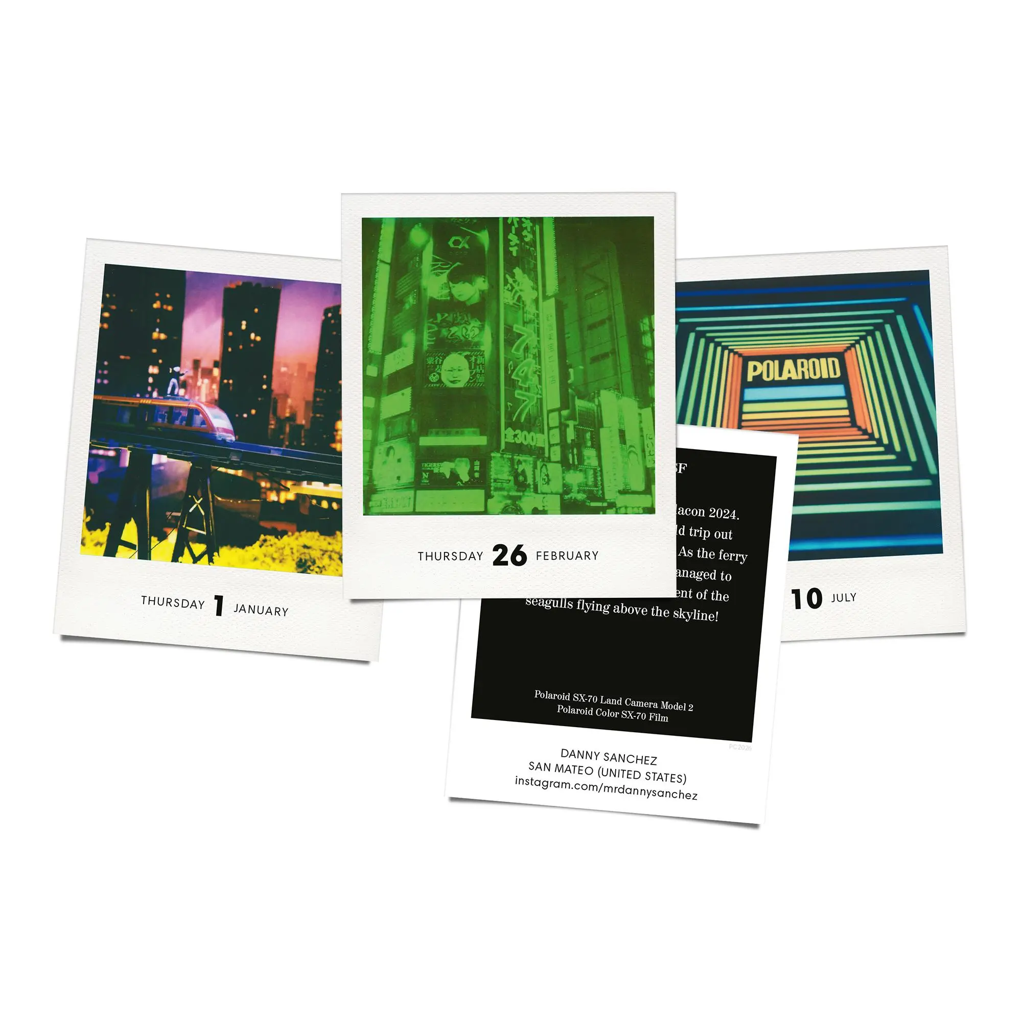 Bild: 9783949070754 | PHOTODARIUM 2026 | A Calendar for 2026 with 365 Polaroid Pictures