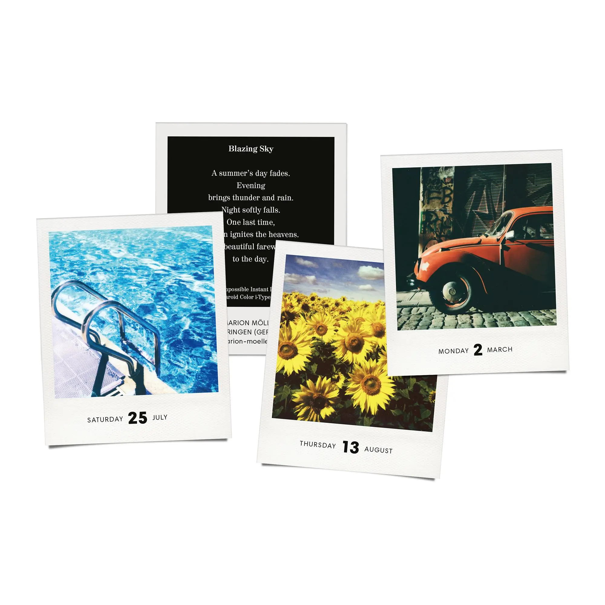 Bild: 9783949070754 | PHOTODARIUM 2026 | A Calendar for 2026 with 365 Polaroid Pictures