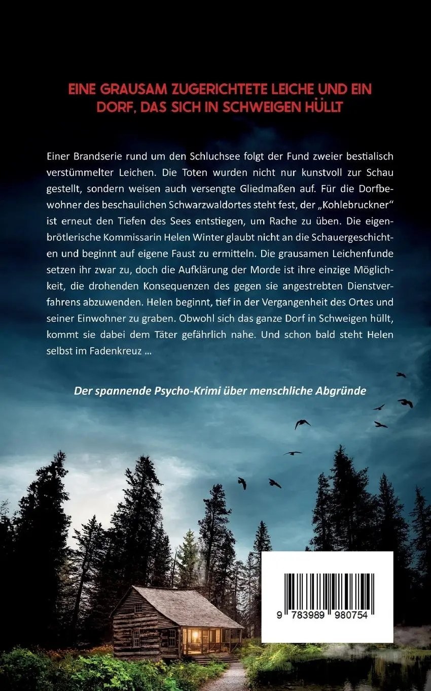 Rückseite: 9783989980754 | Tief im dunklen See | Amy Nordberg | Taschenbuch | 356 S. | Deutsch