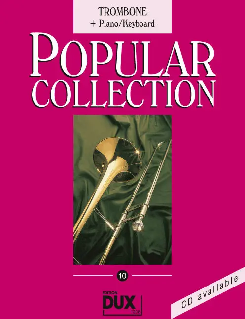 Cover: 9790500170754 | Popular Collection 10 | Posaune + Klavier oder Keyboard | Himmer