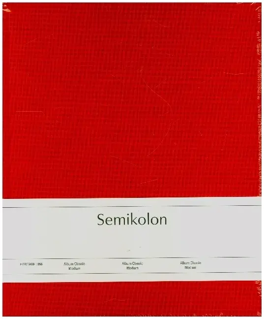 Cover: 4250053620854 | Semikolon Album Classic Medium orange | Buch | Deutsch | 2021