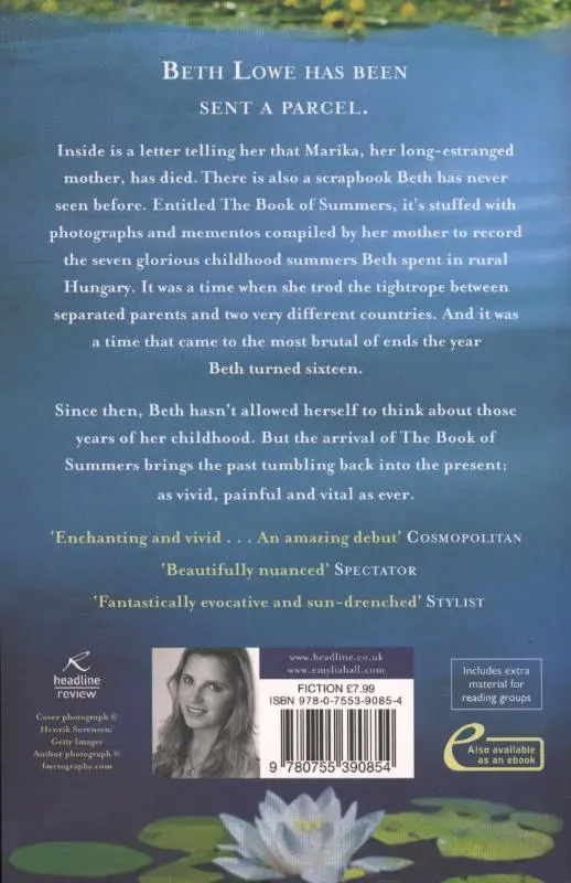 Rückseite: 9780755390854 | The Book of Summers | Emylia Hall | Taschenbuch | 338 S. | Englisch