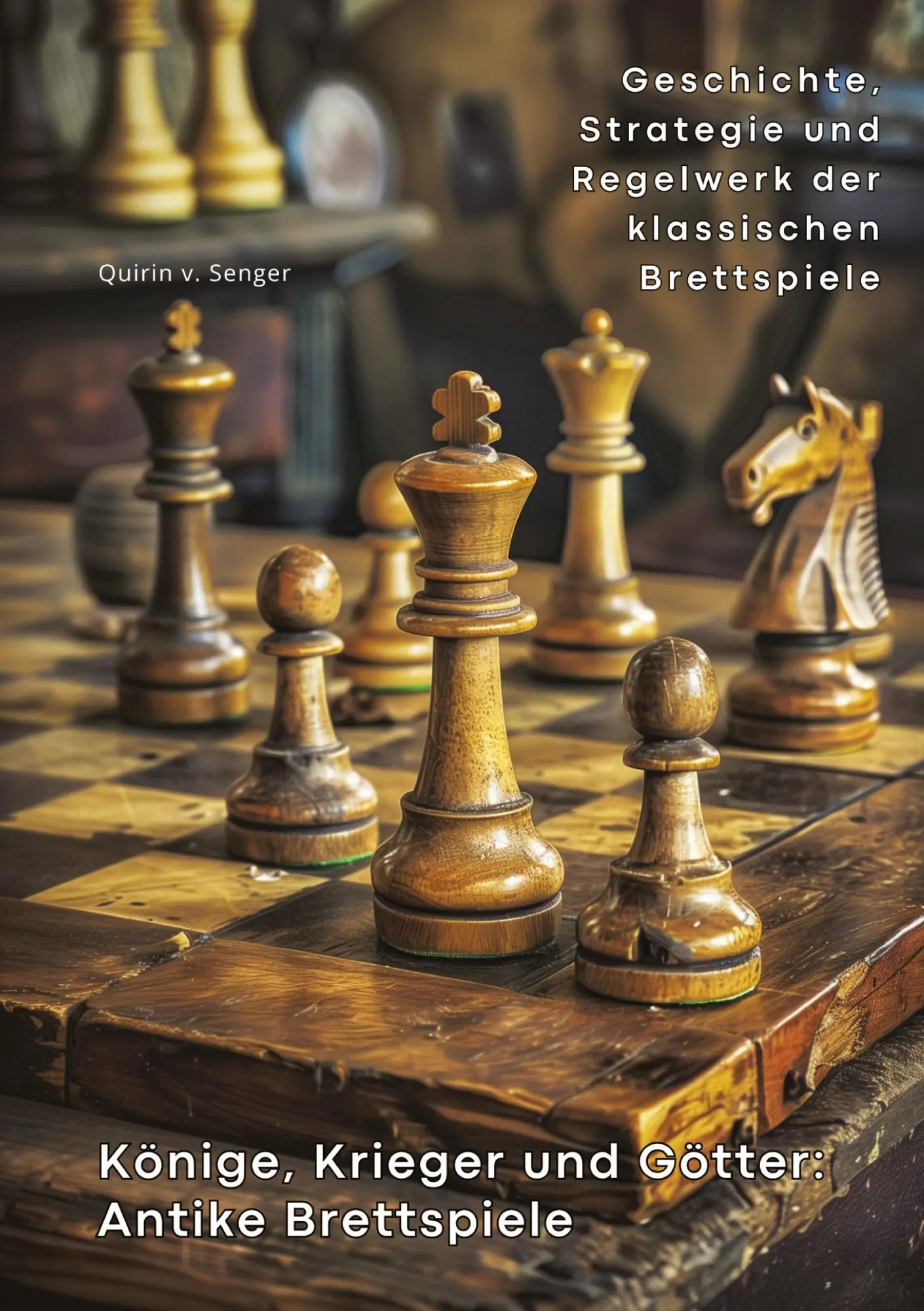 Cover: 9783384290854 | Könige, Krieger und Götter: Antike Brettspiele | Quirin von Senger