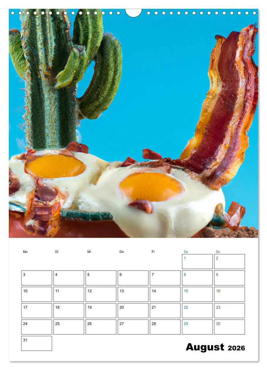 Bild: 9783516330854 | Bacon Kalender - Wir lieben Bacon (Wandkalender 2026 DIN A3 hoch),...