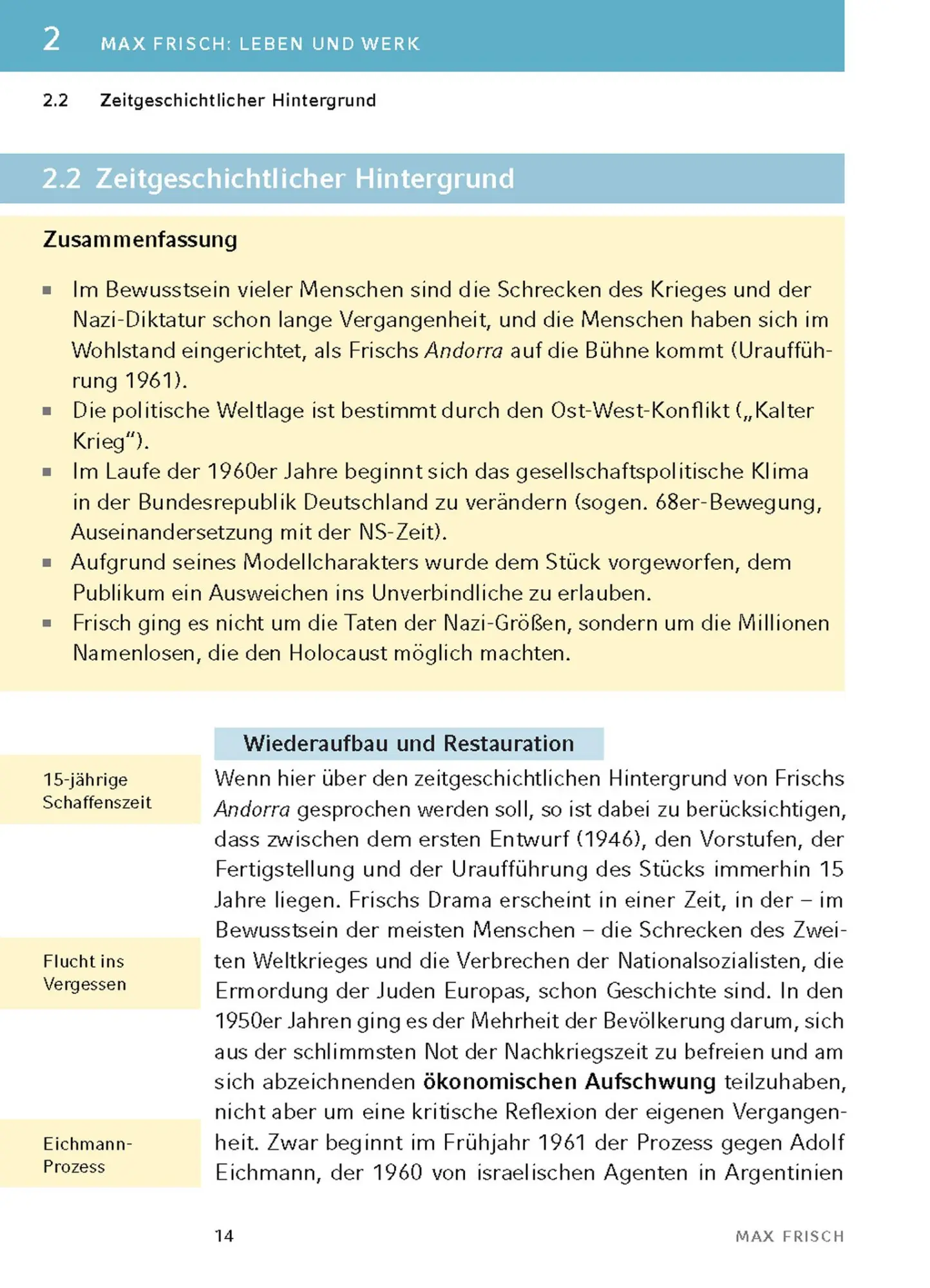 Bild: 9783804420854 | Andorra von Max Frisch - Textanalyse und Interpretation | Max Frisch