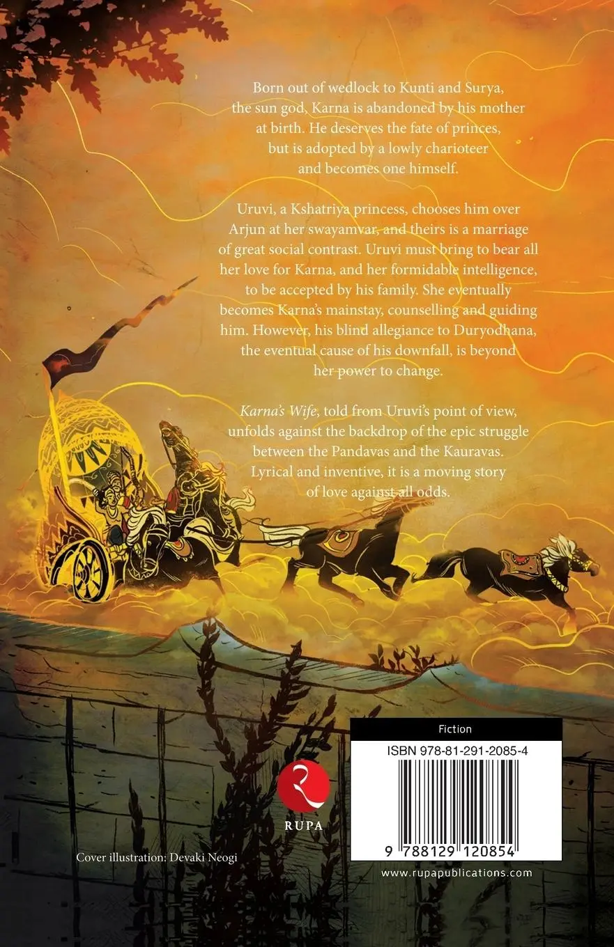 Rückseite: 9788129120854 | KARNA'S WIFE | The Outcast's Queen | Kavita Kané | Taschenbuch | 2014