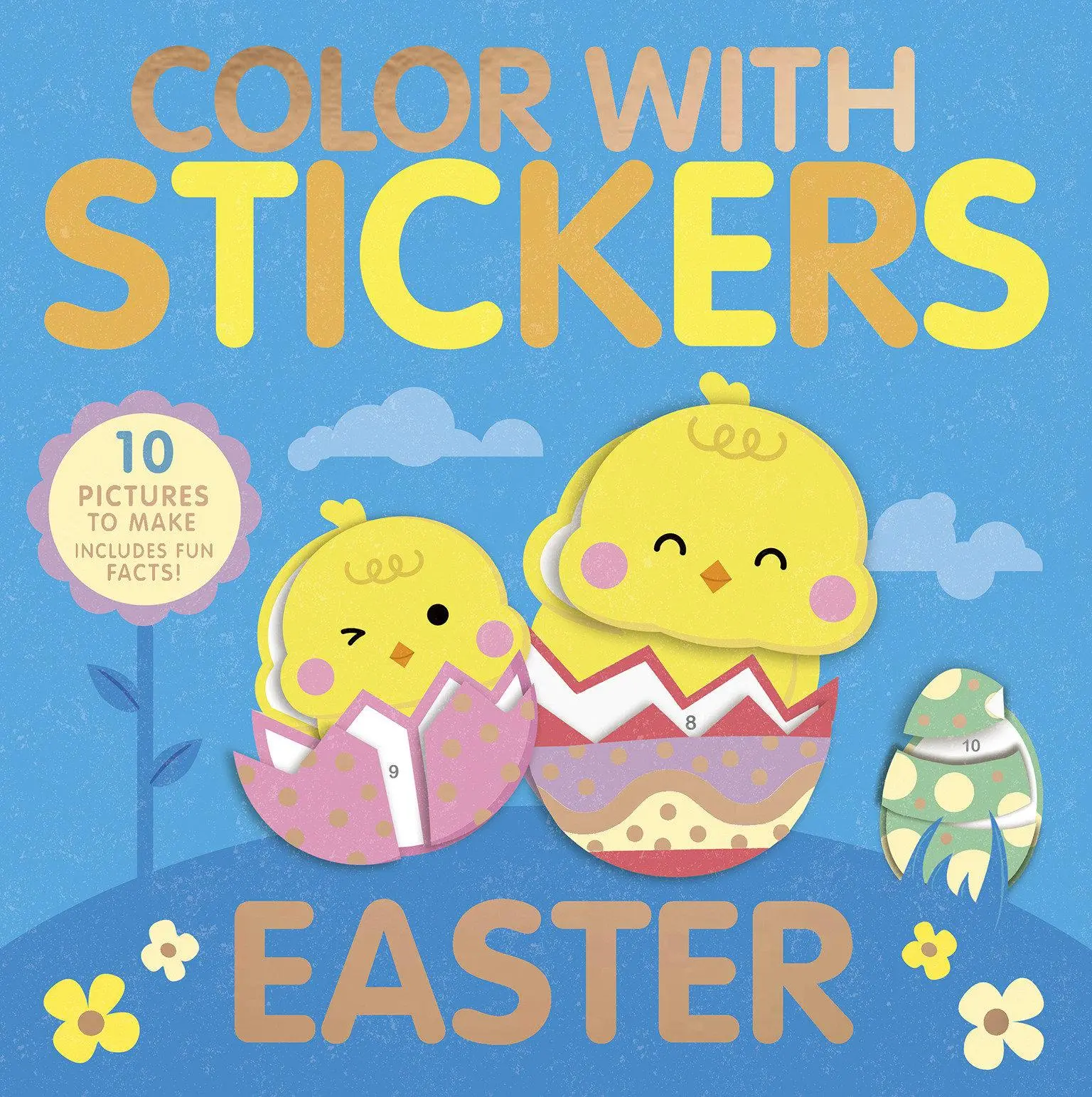 Cover: 9781664340954 | Color with Stickers: Easter | Create 10 Pictures with Stickers! | Buch