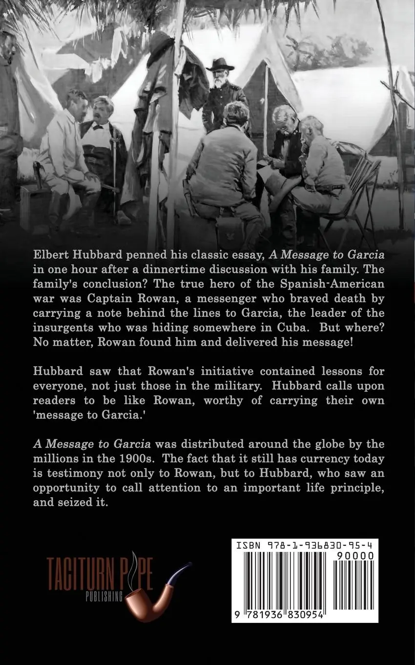 Rückseite: 9781936830954 | A Message to Garcia | The Original 1899 Edition | Elbert Hubbard