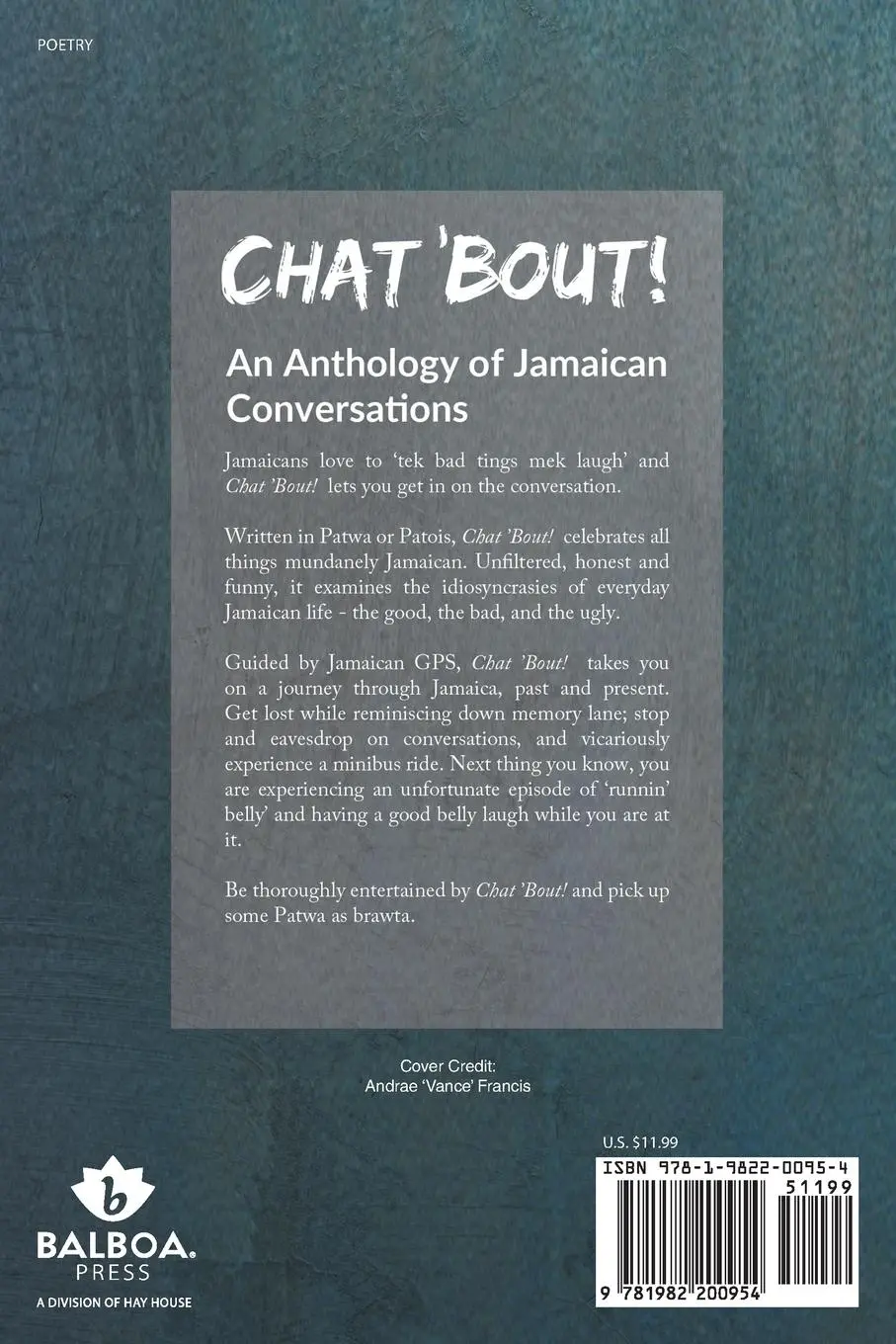 Rückseite: 9781982200954 | Chat 'Bout! | An Anthology of Jamaican Conversations | Sykes-Coley
