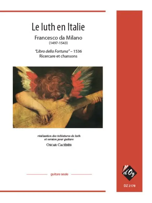 Cover: 9782897370954 | Le luth en Italie - Libro della Fortuna | Francesco Da Milano | Buch
