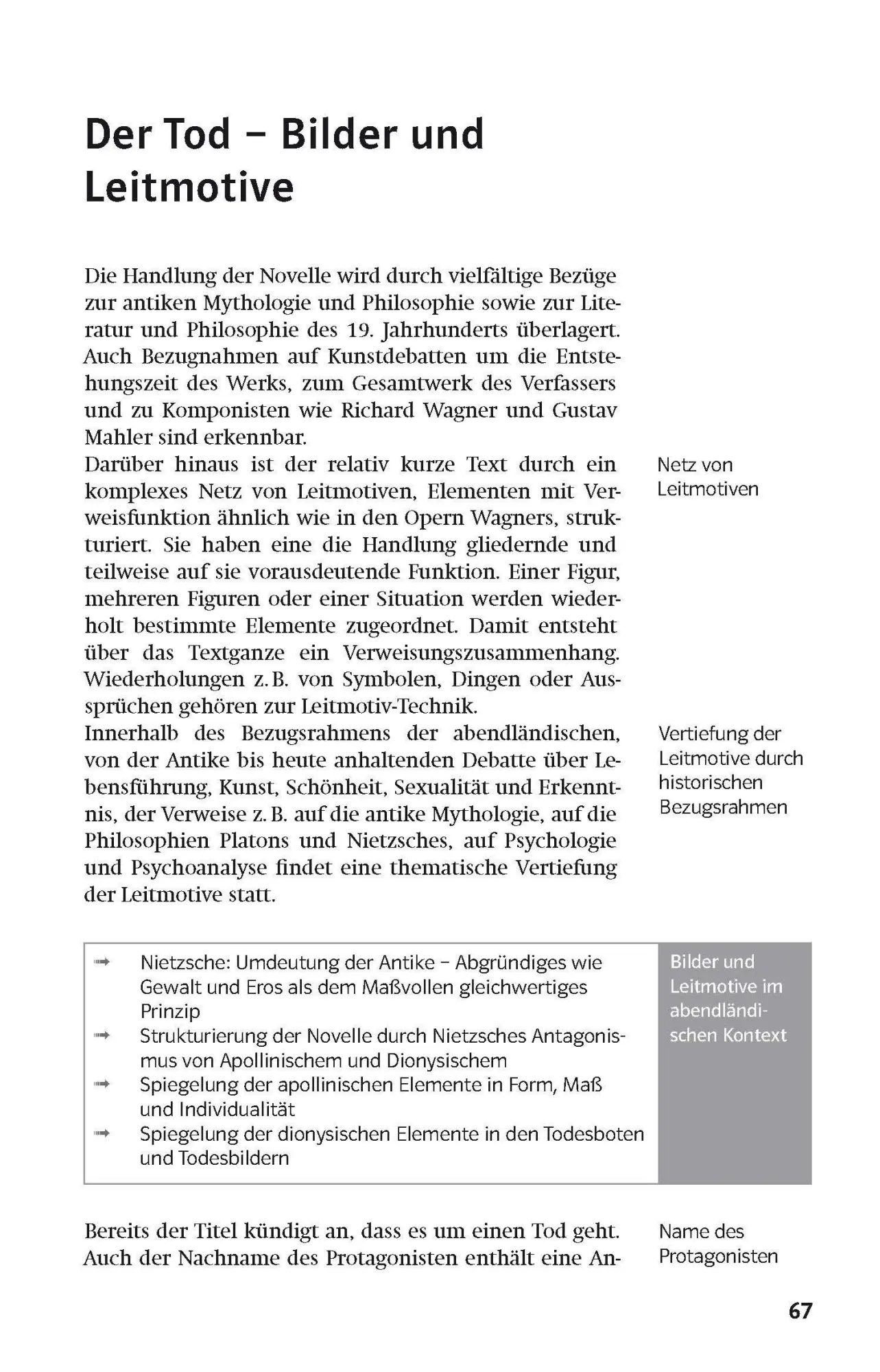 Bild: 9783129230954 | Klett Lektürehilfen Thomas Mann "Der Tod in Venedig" | Thomas Mann