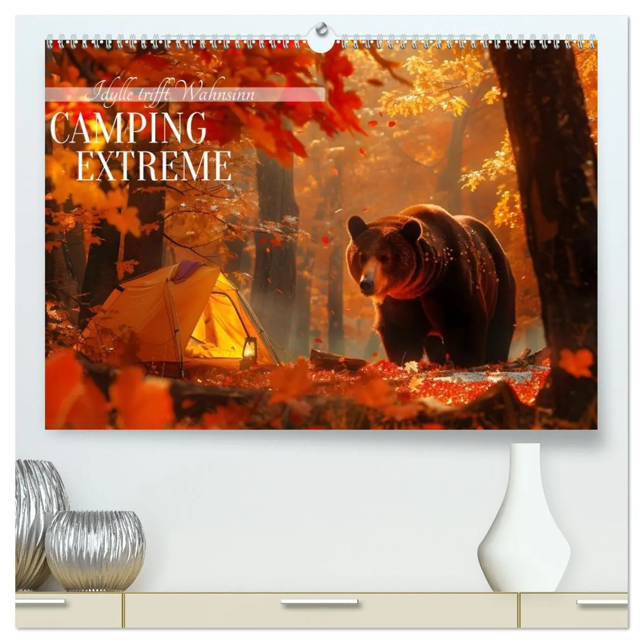 Cover: 9783457300954 | Camping Extreme (hochwertiger Premium Wandkalender 2026 DIN A2...