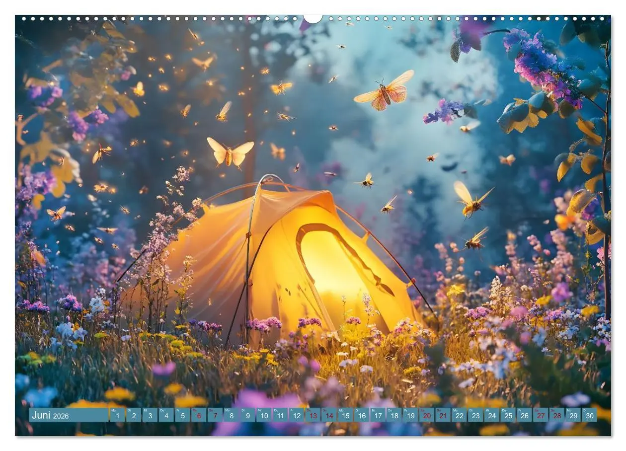 Bild: 9783457300954 | Camping Extreme (hochwertiger Premium Wandkalender 2026 DIN A2...