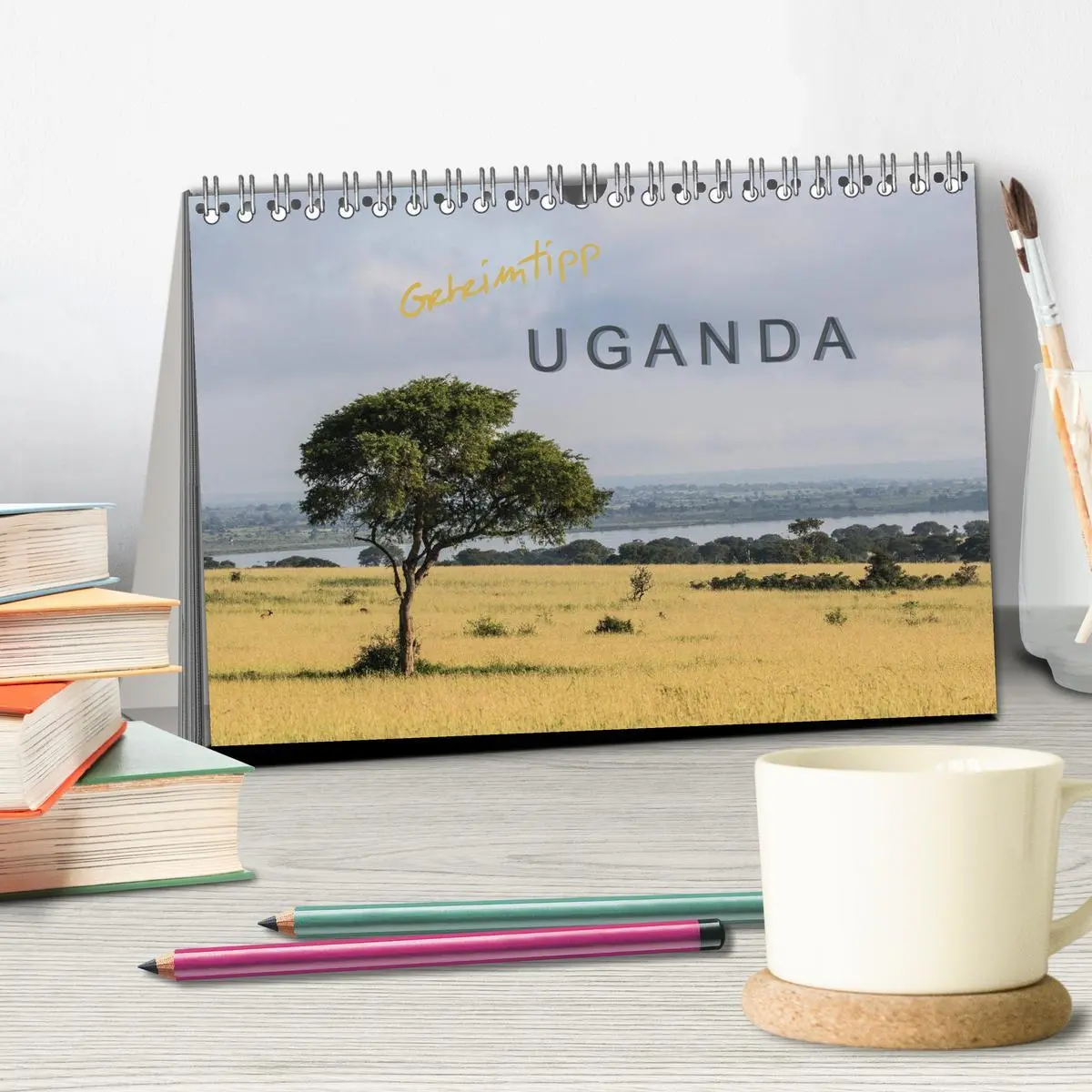 Bild: 9783457850954 | Geheimtipp Uganda (Tischkalender 2026 DIN A5 quer), CALVENDO...