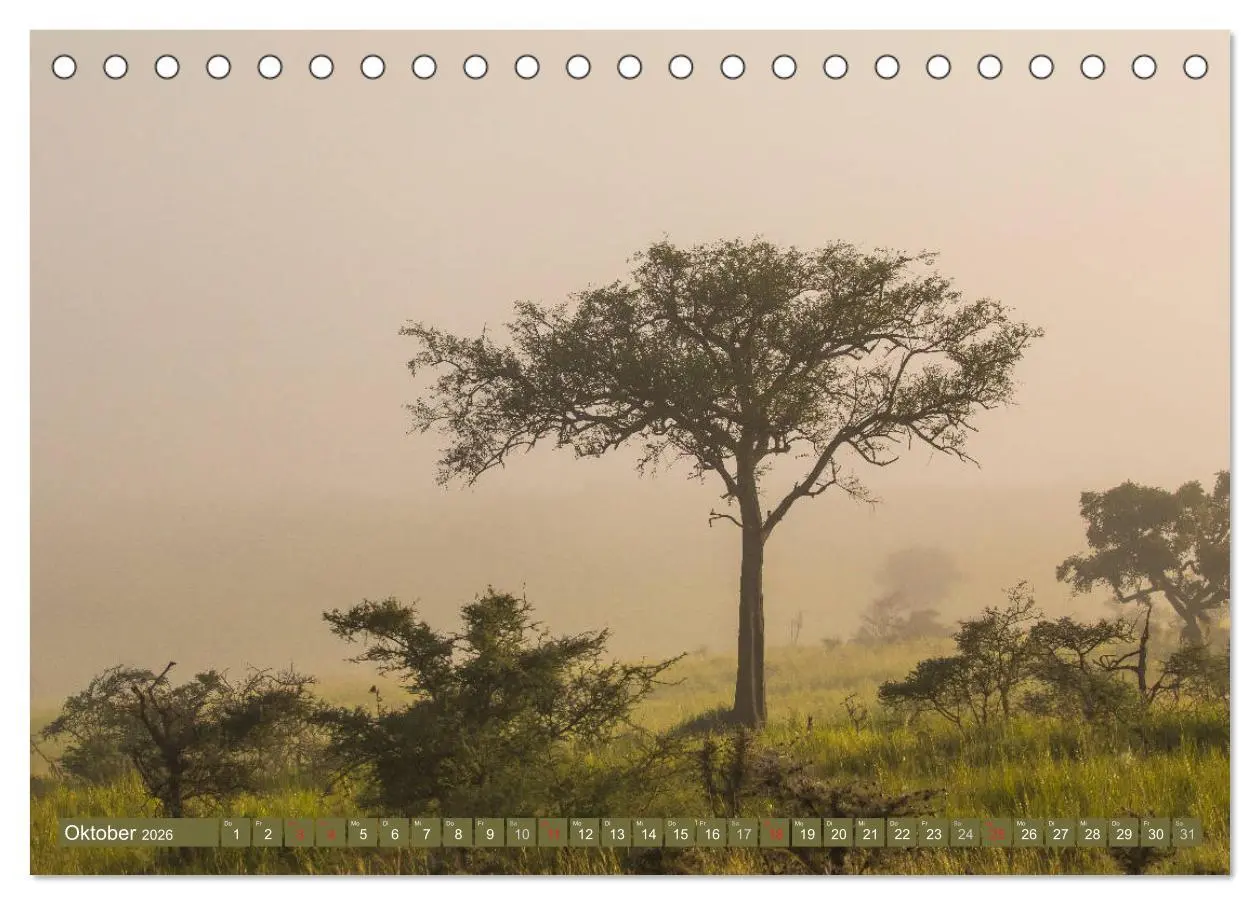 Bild: 9783457850954 | Geheimtipp Uganda (Tischkalender 2026 DIN A5 quer), CALVENDO...