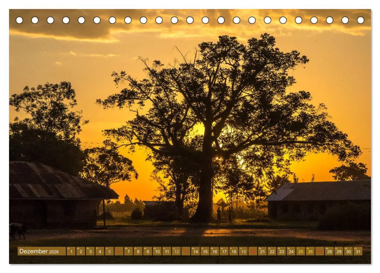 Bild: 9783457850954 | Geheimtipp Uganda (Tischkalender 2026 DIN A5 quer), CALVENDO...