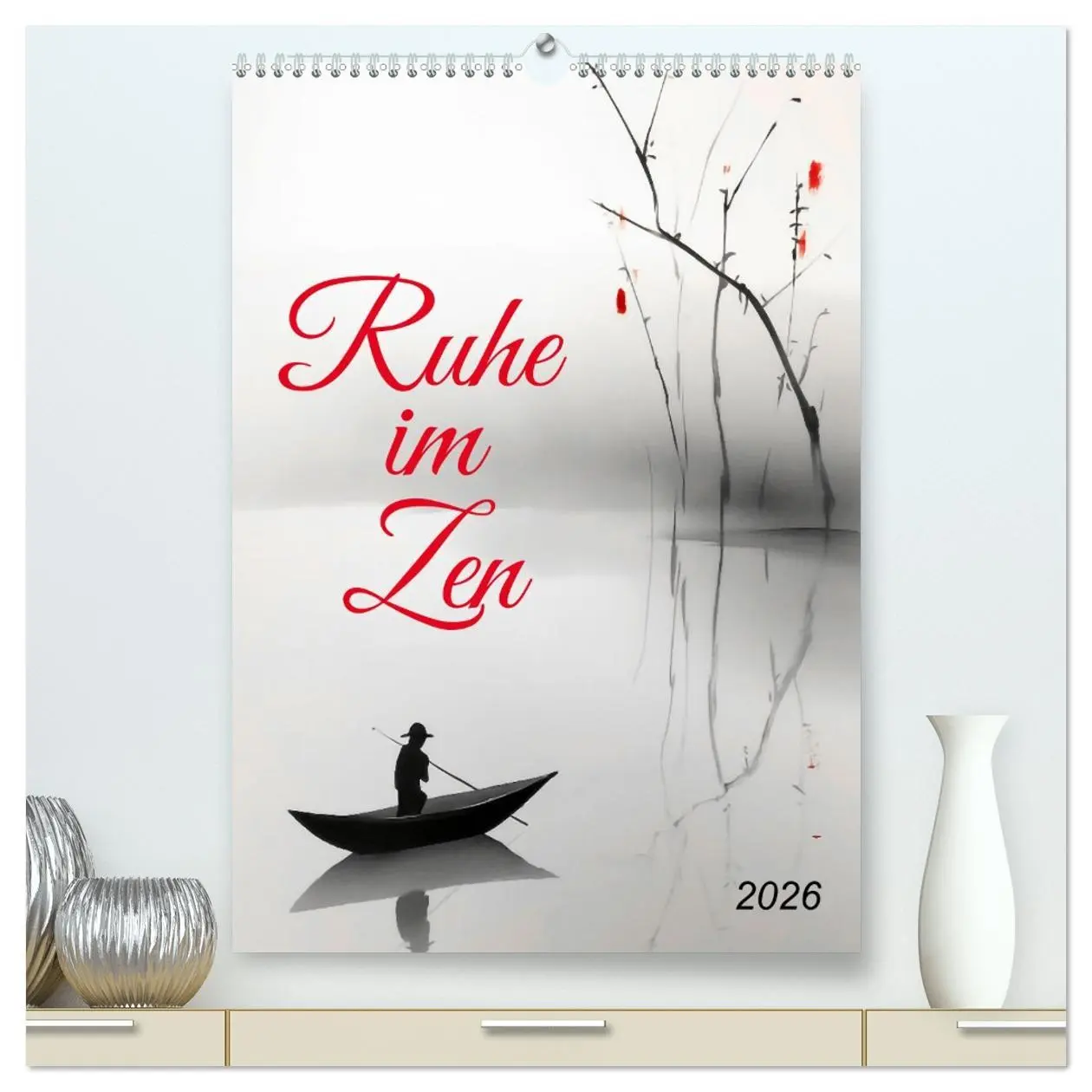 Cover: 9783516320954 | Ruhe im Zen (hochwertiger Premium Wandkalender 2026 DIN A2 hoch),...