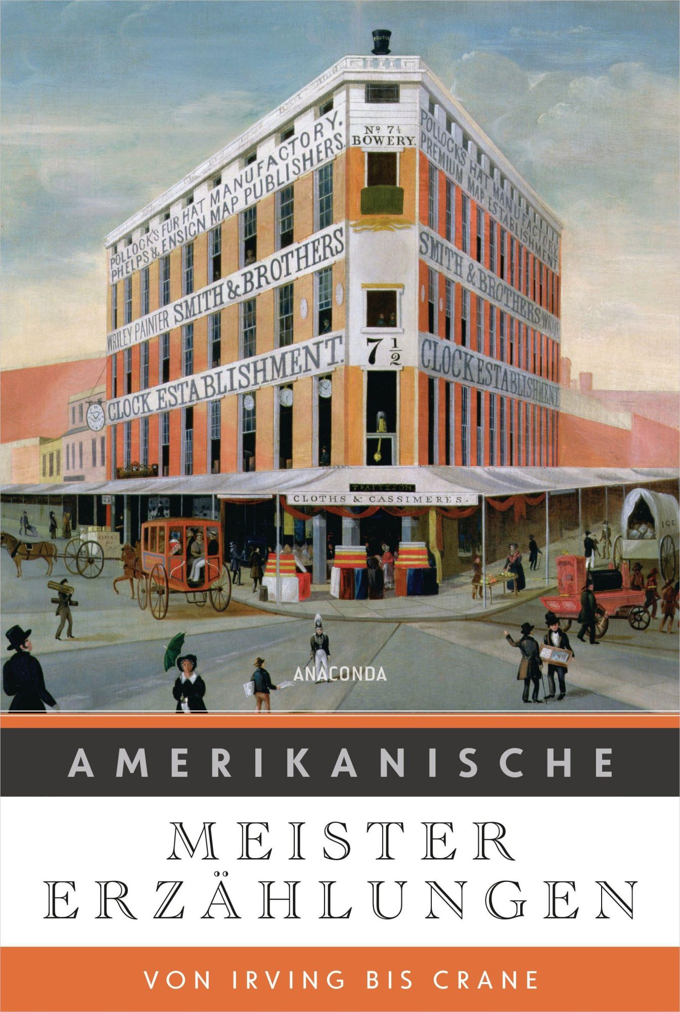 Cover: 9783730610954 | Amerikanische Meistererzählungen. Von Irving bis Crane | Schulze