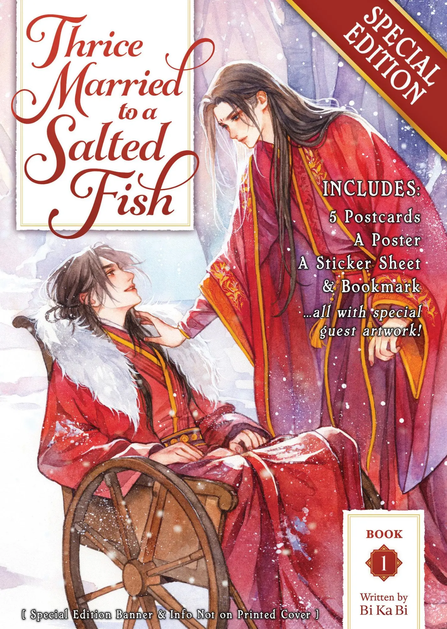 Cover: 9798895610954 | Thrice Married to a Salted Fish (Novel) Vol. 1 (Special Edition) | Bi