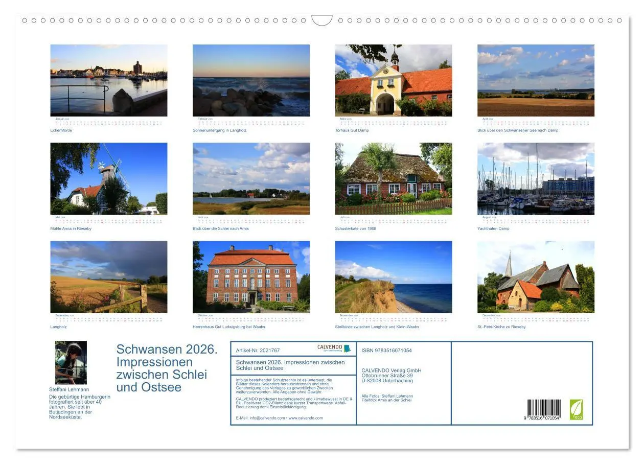 Bild: 9783516071054 | Schwansen 2026. Impressionen zwischen Schlei und Ostsee...