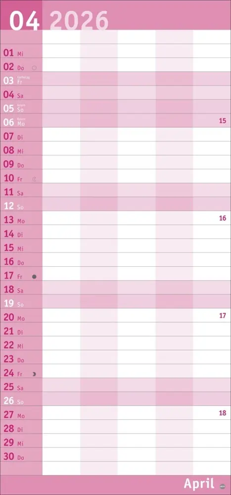 Bild: 9783756411054 | Basic Familienplaner 2026 | Heye | Kalender | Basic Planer Heye | 2026